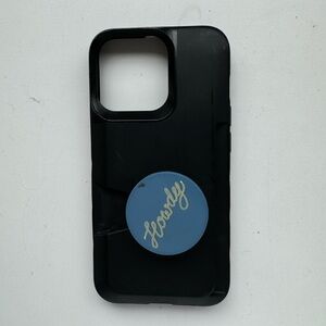 Wallet iPhone 13Pro phone case with Howdy pop socket.